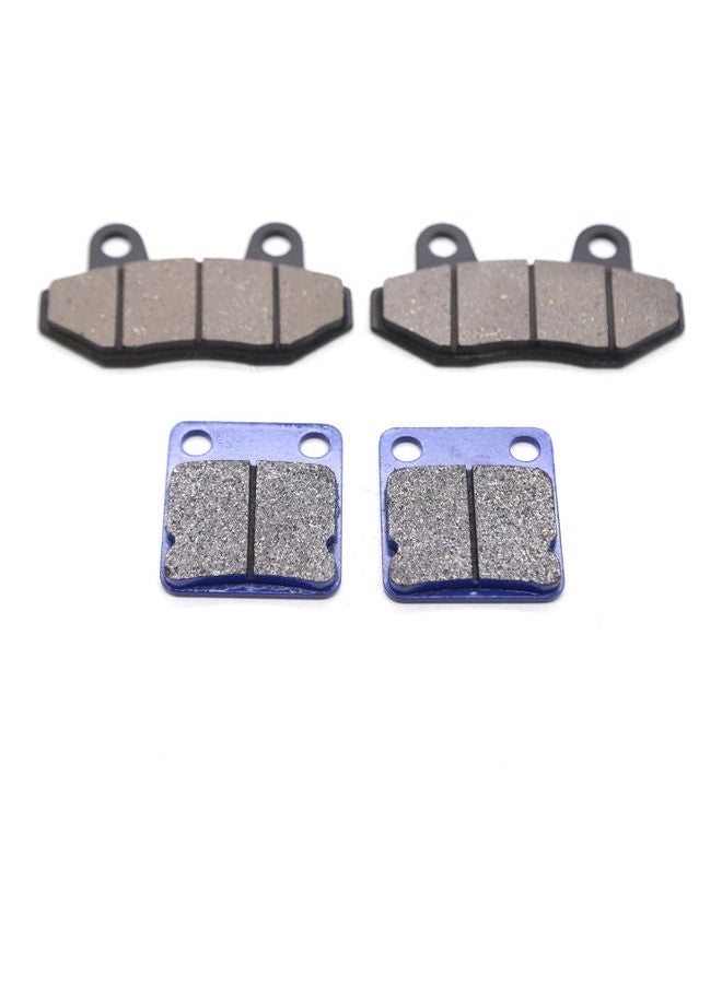 NIBEMINENT Front and Rear Motorcycle Brake Pads Kit  - Image 4