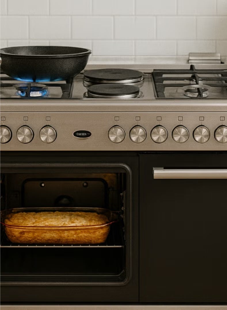 Venus Cooker VC9642BCD 90*60 cm 4 Gas Burner + 2 Hot Plate Electric Oven - Image 3