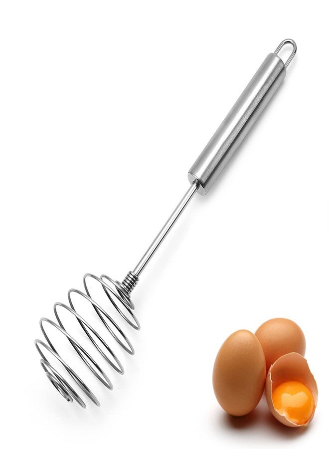 Mockery Stainless Steel Manual Whisk Frother Blender Egg Beater Stirrer Kitchen Tool - Image 1