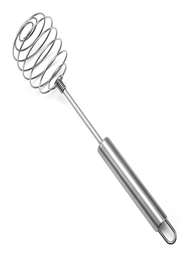 Mockery Stainless Steel Manual Whisk Frother Blender Egg Beater Stirrer Kitchen Tool - Image 5