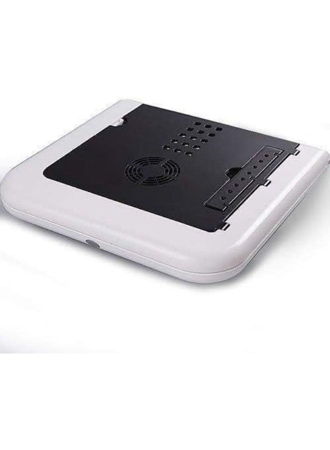 طاولة لابتوب محمولة E-Table – مزودة بمروحة تبريد – خفيفة وقابلة للطي والتعديل للاستخدام اليومي - Image 4