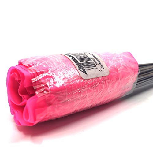 Swanson Tool Co. , Inc Swanson FPG15100 2-Inch by 3-Inch Marking Flags with 15-Inch Wire Staffs, Pink 100-Pack - Image 5