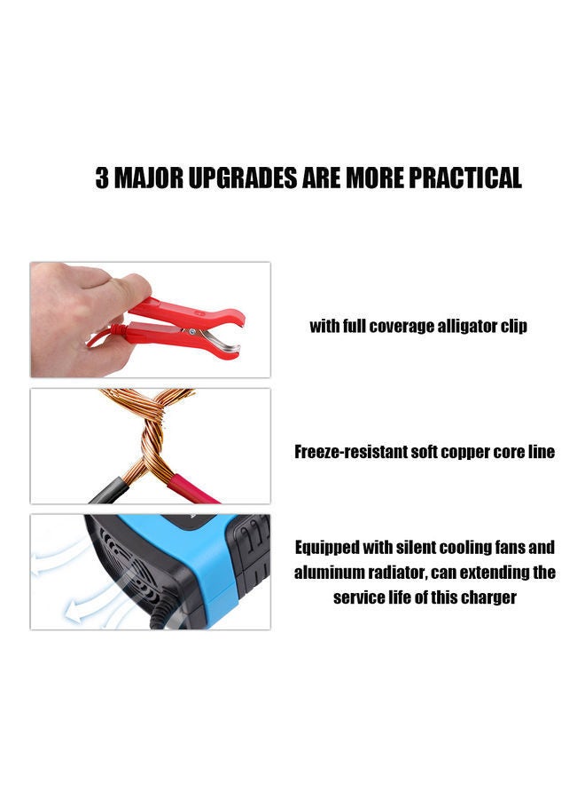 Loquat Pulse Repair Charger with Digital LCD Display Blue/Black - Image 5