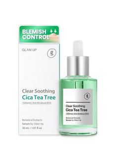 Glam Up GLAM UP Clear Soothing Cica Tea Tree Serum  - Image 1