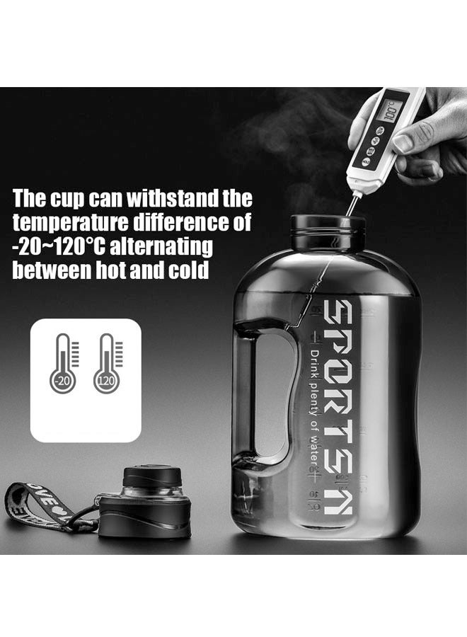 ZCM-HAPPY Gym Wide Mouth Shaker Water Bottle 2.7 L - Image 4