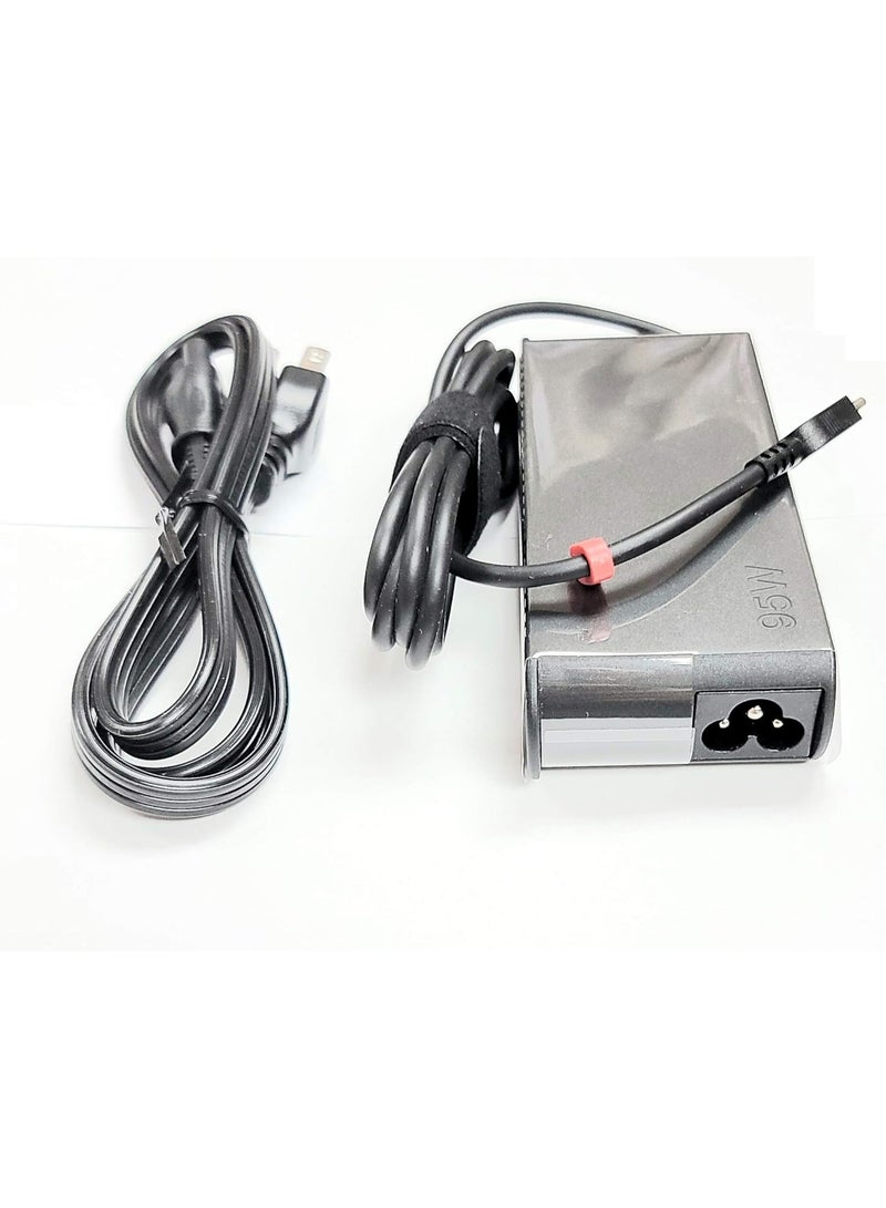 95W USB-C Laptop Power Adapter Fast Charging AC Charger for Compatible Type-C Laptop Devices - Image 3