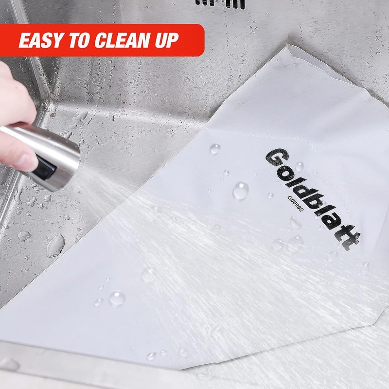 Goldblatt 4 Pieces Tile Grout Masonry Mortar Bag Set, Includes 3 Pieces Tear Puncture Resistant Grout Bag & 1 Piece Brick Jointer for Tile Installation Work - Image 5