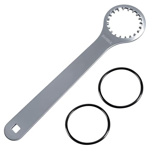 EVRBUL Fuel Filter Water Cup Separator Wrench Tool Compatible with Yamaha 4Strokes 150 to 350 HP Serial Number 0406 F150F350 26L and 33L 2006 to current ReplaceYBACC04 1879815 - Image 1