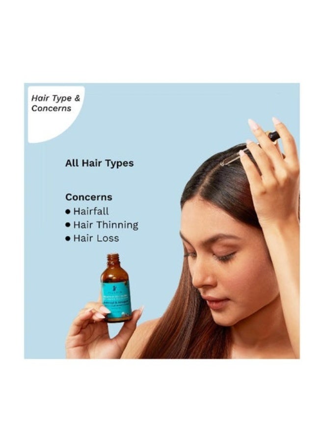 بيلجريم ريدينسيل 3٪ Anagain 4٪ متقدم نمو الشعر مصل للنساء والرجال 50ml - Image 4