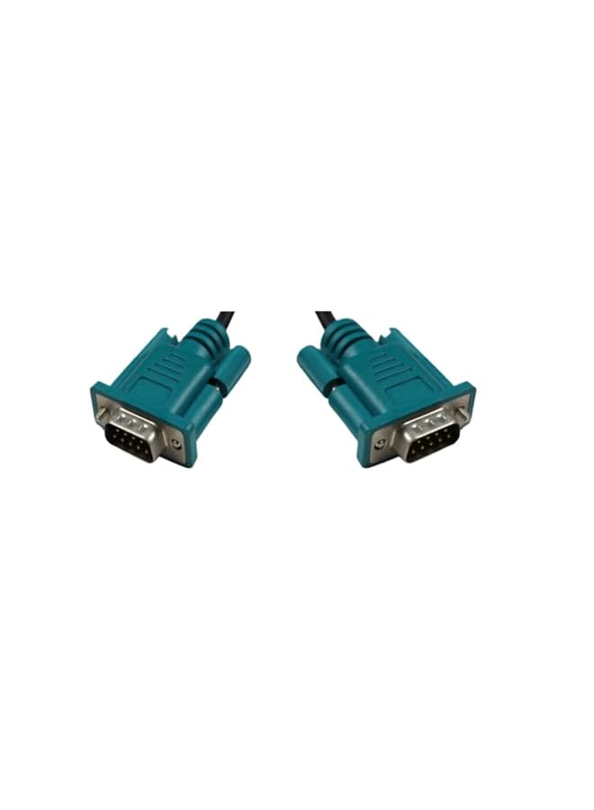 erorex Vga To Vga Monitor Cable Hd15 Male To Male For Tv Computer Laptop And Projector 1.5M Black And Green  - Image 2