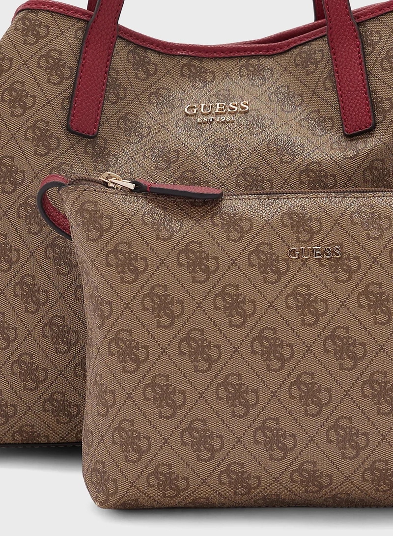 GUESS Vikky Ii 2 In 1 Tote