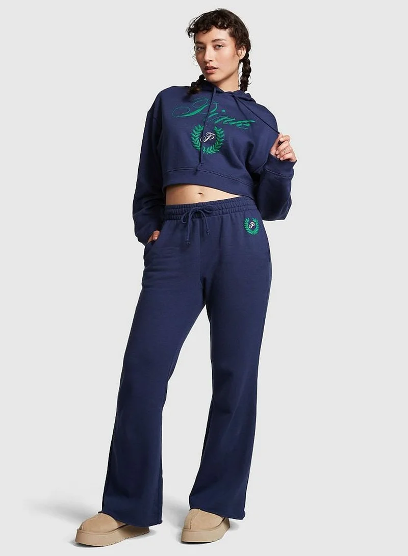 PINK Everyday Fleece High-Waist Flare Sweatpants