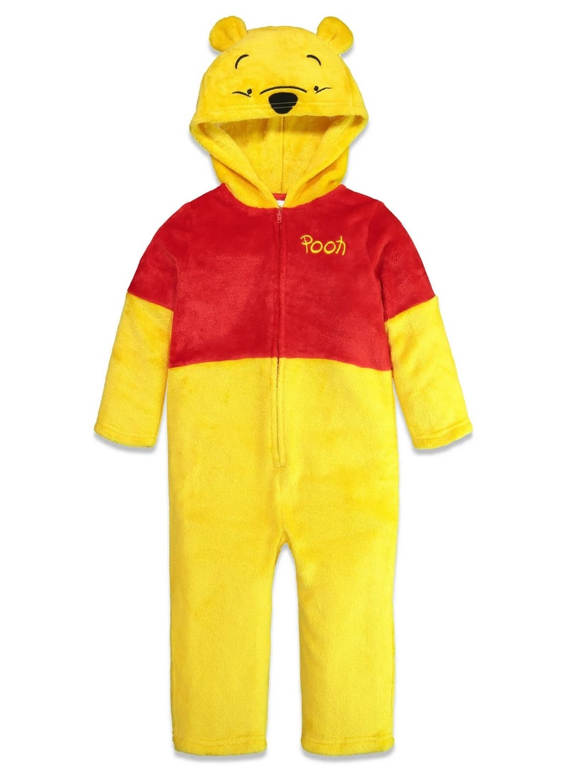 Party Centre Winnie the Pooh Plush Deluxe Costume for Kids - Image 1