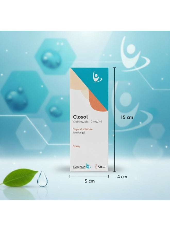 CLOSAL كلوسول سبراي لفطريات القدم وجميع انواع الفطريات - Image 4