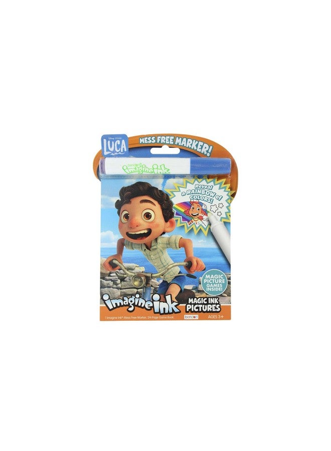 Bendon Publishing Bendon Luca 24-Page Imagine Ink Coloring Book With 1 Mess Free Marker