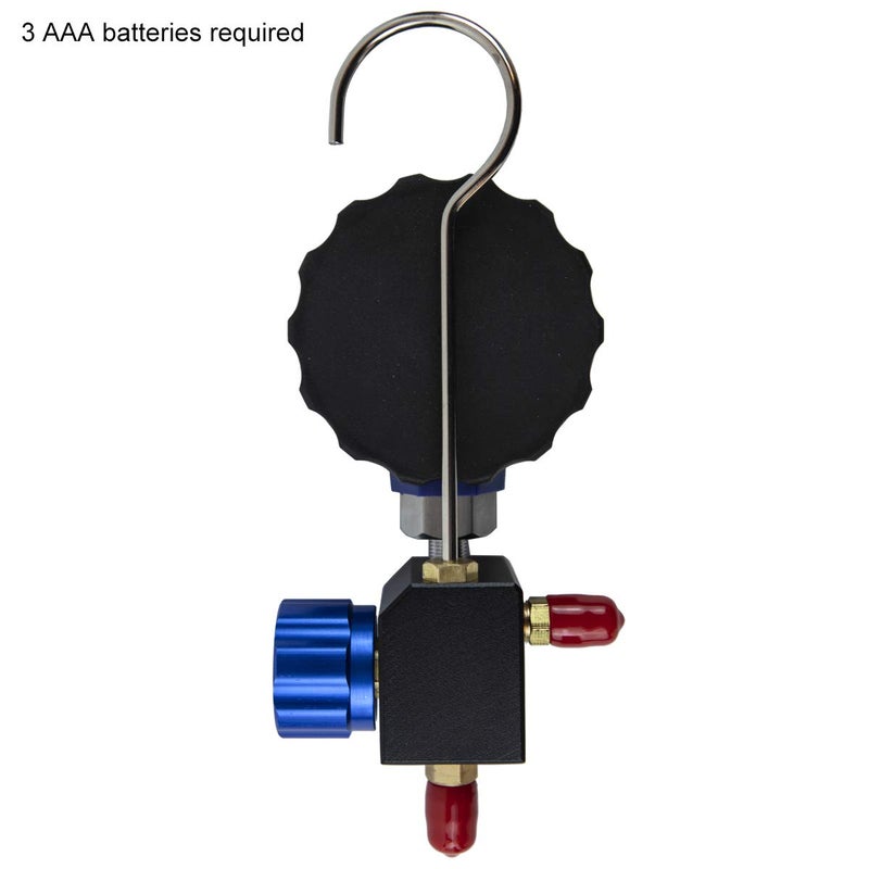 Elitech SMG-1L Single Manifold Gauge Pressure Gauge for 87+ Refrigerants -14.5-500 PSI - Image 4