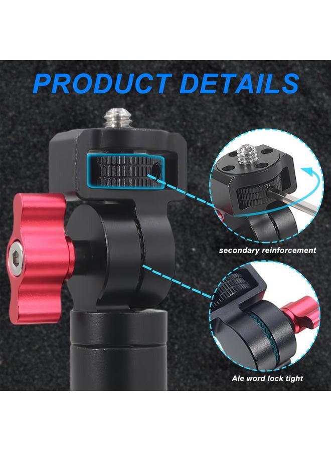 Sruim Motorcycle Bike Handlebar Mount Selfie Stick for Insta360, Bike Motorcycle kit Clamp Mount Accessories Compatible with Insta 360 X5 X4 X3 X2 X, Go pro Hero 13 and DJI OSMO Action 5 Pro Camera - Image 4
