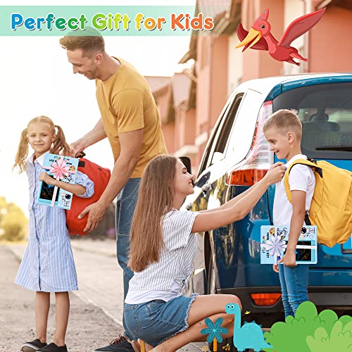 FLUESTON LCD Writing Tablet, Doodle Board Toys Gifts for 3-8 Year Old Girls Boys, 10 Inch Colorful Electronic Board Drawing Pad for Kids, Gifts for Toddler Educational Learning Travel Birthday, Green - Image 5