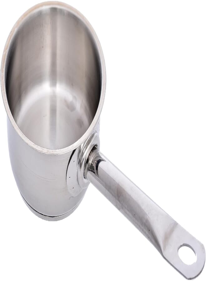 Safinox Safinox Turkish Steel Casserole, 14 cm x 7.5 cm Size, Silver 