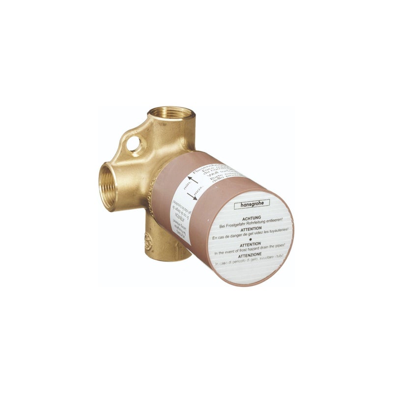 hansgrohe 15984181 Rough Trio Diverter ValveBrass