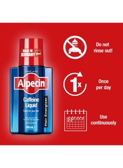 Alpecin Caffeine Shampoo C1 And Liquid | Hair Care For Men | Set Of 375Ml Shampoo And 200Ml Liquid  - Image 3