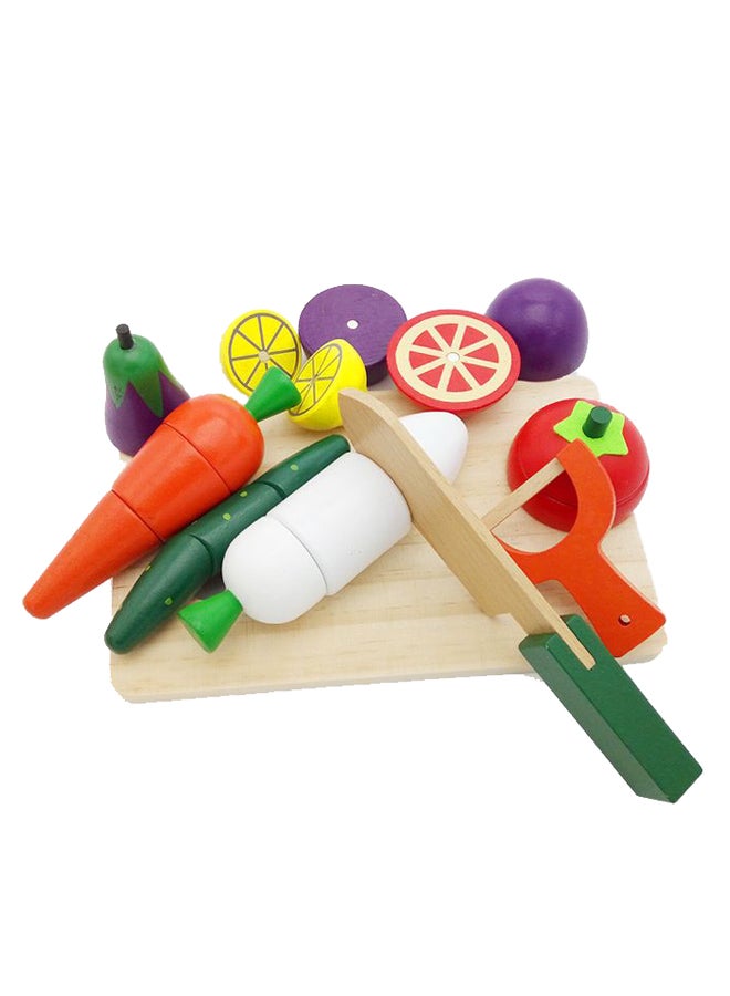 Magnetic Vegetable Fruit Cutting Toy - Image 1