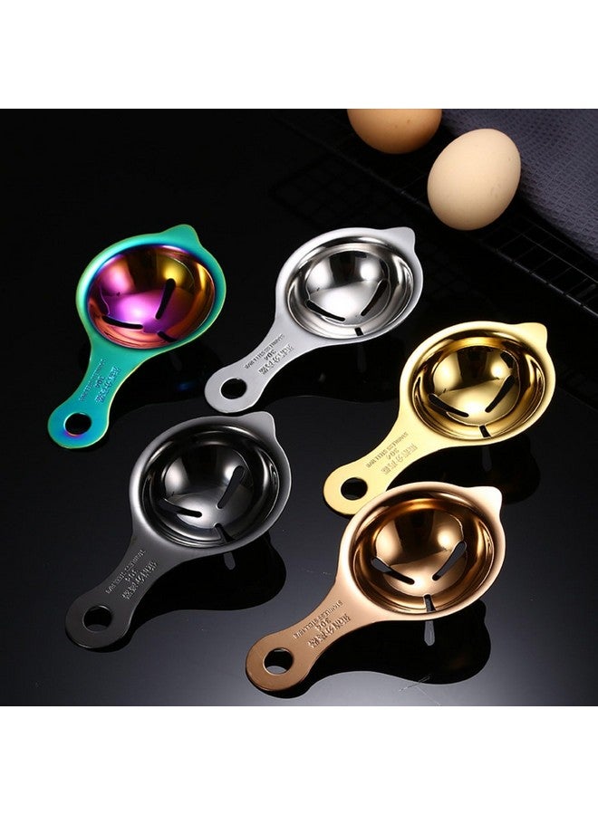 VELINEX® 1 PCS Stainless Steel Egg Separator, Yolk White Divider Strainer Filter Dishwasher Safe Kitchen Bake Tool (Black) - Image 5
