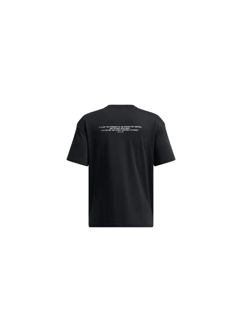 UNDER ARMOUR Project Rock Terry Short Sleeve T-shirt