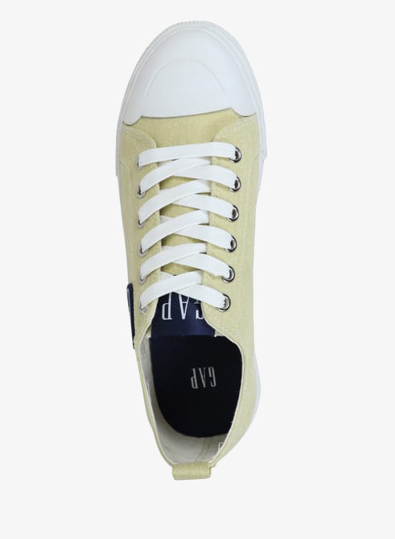 GAP Women's Panelled Sneakers with Lace-Up Closure - HOUSTON II - Image 4