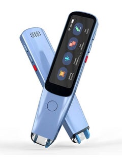 Original Portable Pen Scanner 116 Languages Translation Pen Scanner Instant Text Scanning Reading Translator Device, Blue