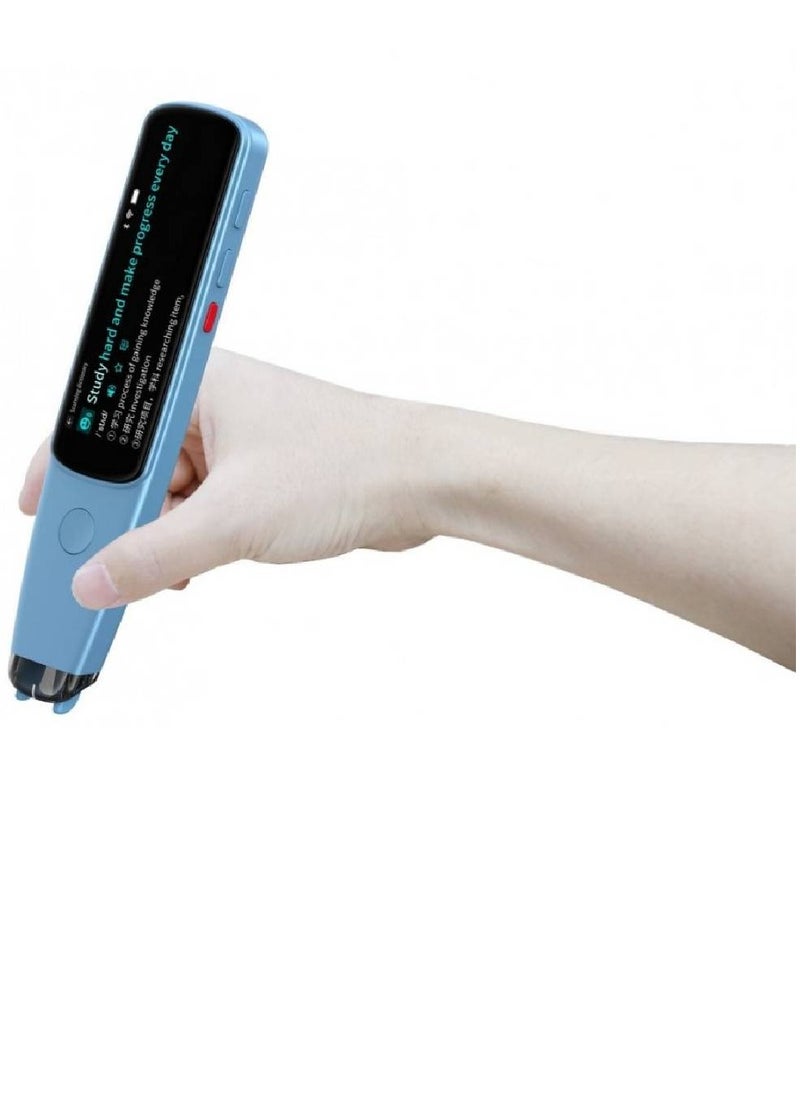 Arabest - Original Portable Pen Scanner 116 Languages Translation Pen Scanner Instant Text Scanning Reading Translator Device, Blue - Image 1