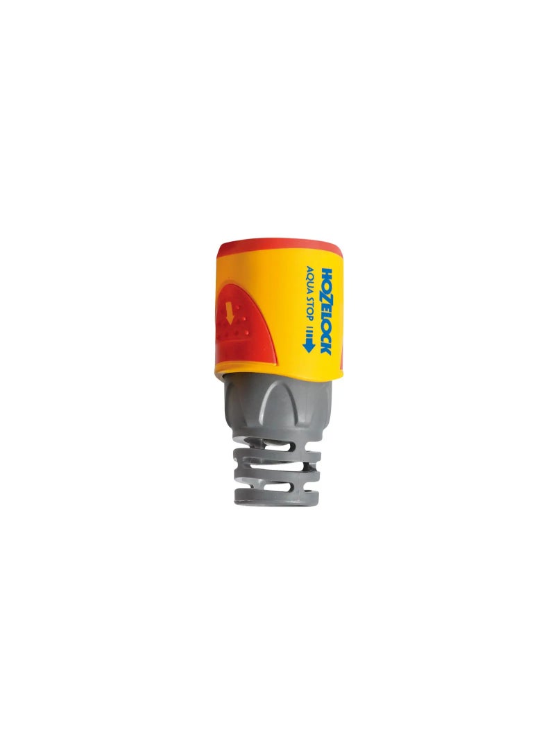 Hozelock Aquastop Plus 19mm Hose Connector | 3/4 Inch Automatic Water Stop Fitting | Heavy Flow Garden Hose Quick Connect - Image 1