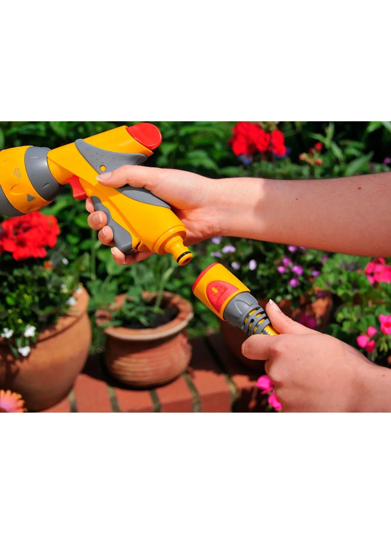 Hozelock Aquastop Plus 19mm Hose Connector | 3/4 Inch Automatic Water Stop Fitting | Heavy Flow Garden Hose Quick Connect - Image 2