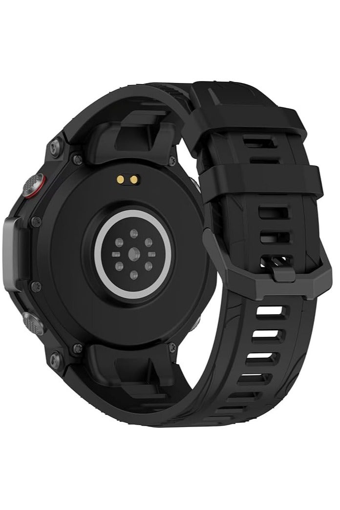 Band Compatible with Amazfit T-rex/T-rex Pro Band Replacement Wristbands Bracelet Strap for Amazfit T-rex/T-rex Pro Watch Bands Silicone Smart Watch Accessories... - Image 2