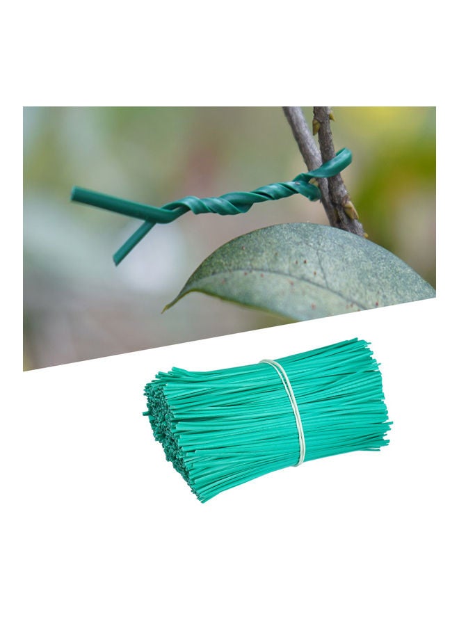 Loquat 1000-Piece Flexible Plant Ties Wire Green - Image 4