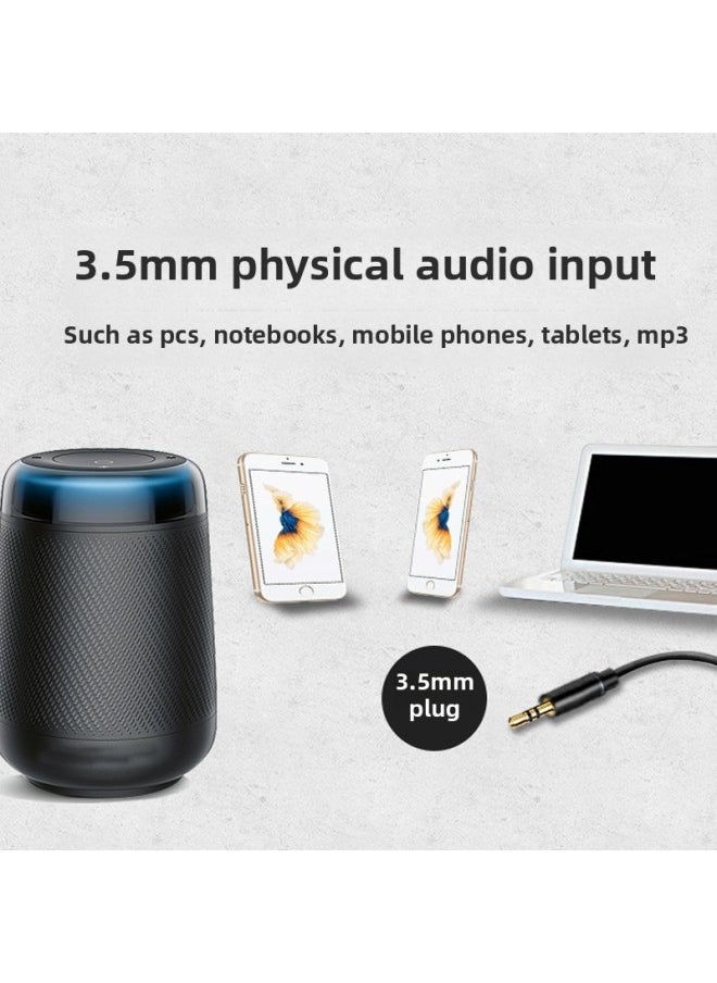 Generic Zhenwei 3.5mm To Double 6.5mm Public-to-public Audio Cable Mobile Phone Laptop Audio Box Cable 6-Color:3.5MM To Double 6.5-Length:0.5 M  - Image 4