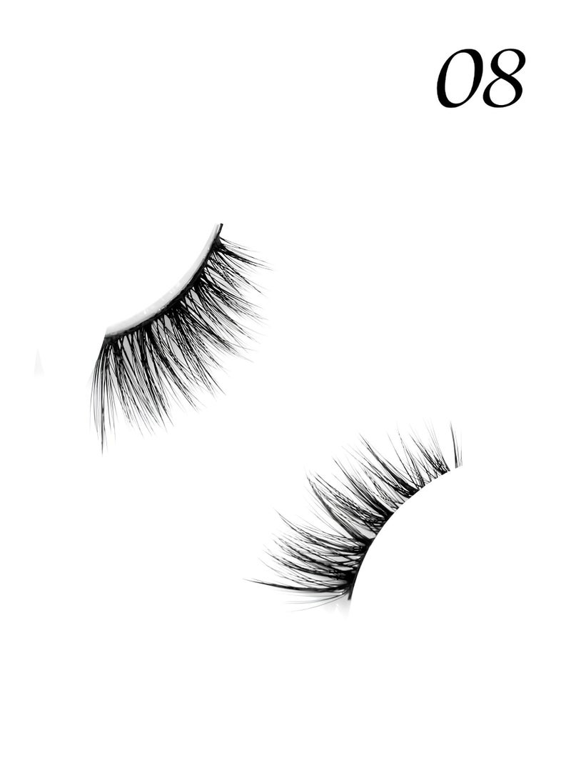 FAMINA21 Famina21 Supreme Eyelashes - 20 Models, Natural and Lightweight, Reusable False Eyelashes (FM08)  - Image 2