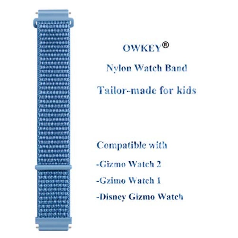 Band Replacement Compatible with Gizmo Watch 3 2 1/ Gabb Watch 3e 3 2 1, Breathable Hook and Loop Nylon Watch Bands with 20mm Quick Release Pins - Image 2