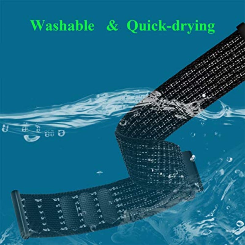 Band Replacement Compatible with Gizmo Watch 3 2 1/ Gabb Watch 3e 3 2 1, Breathable Hook and Loop Nylon Watch Bands with 20mm Quick Release Pins - Image 4