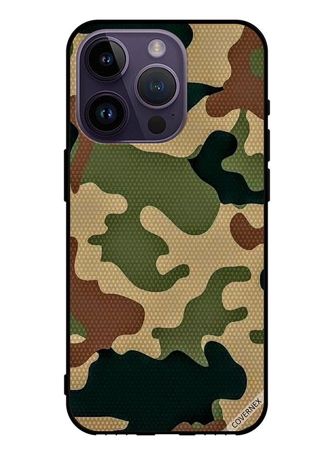 Covernex Protective Case Cover For Apple iPhone 14 Pro Camouflage Texture - Image 1