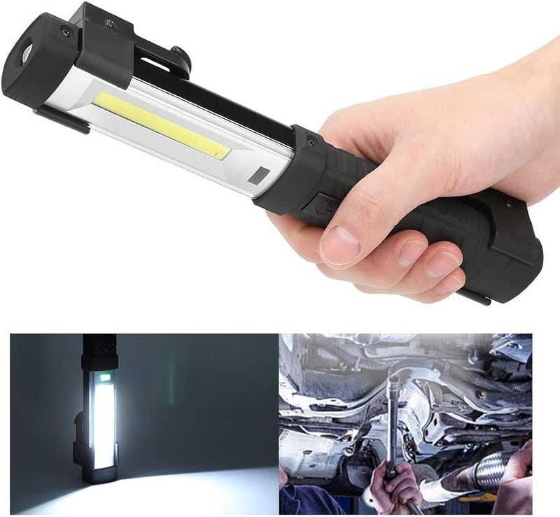 مصباح تخييم محمول بتقنية COB USB مع علبة من مادة ABS وبطارية قابلة لإعادة الشحن بسعة 1800 مللي أمبير للإصلاحات الطارئة وتسلق الجبال - Image 5