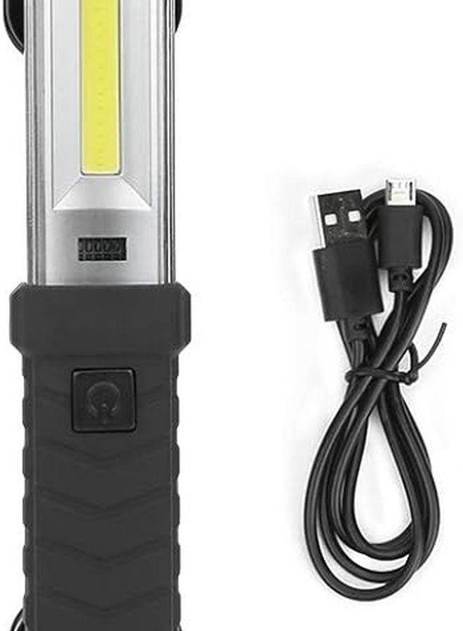 مصباح تخييم محمول بتقنية COB USB مع علبة من مادة ABS وبطارية قابلة لإعادة الشحن بسعة 1800 مللي أمبير للإصلاحات الطارئة وتسلق الجبال - Image 2