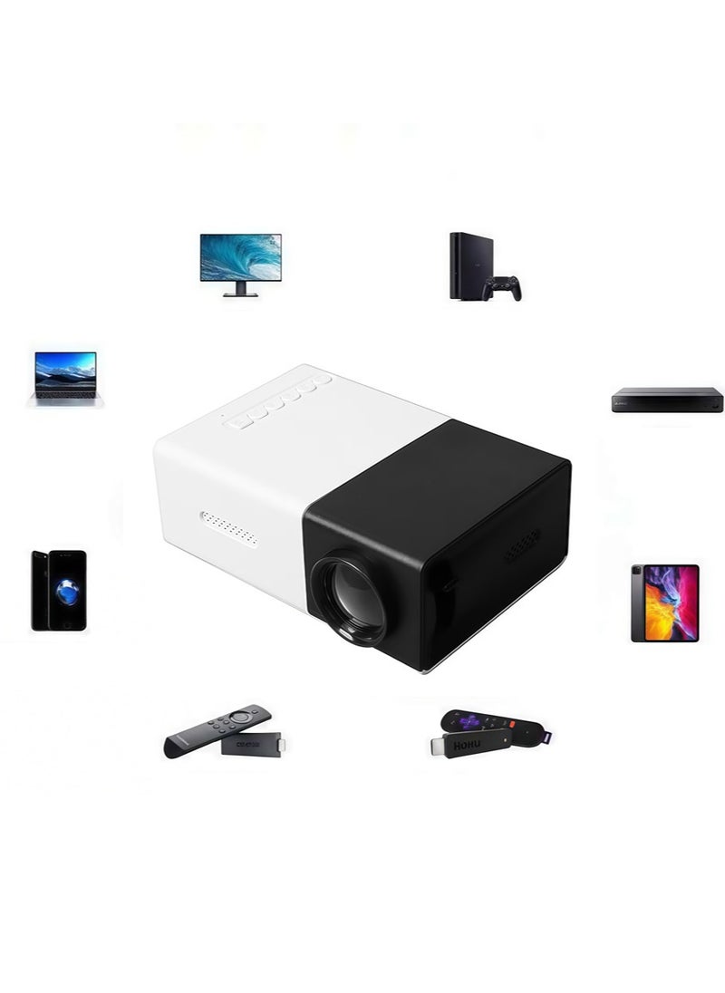Leon Home Portable Projector Support 130 Inch Home Theater Full HD 1080P Suitable for Indoor and Outdoor Home Birthday Gift  - Image 2
