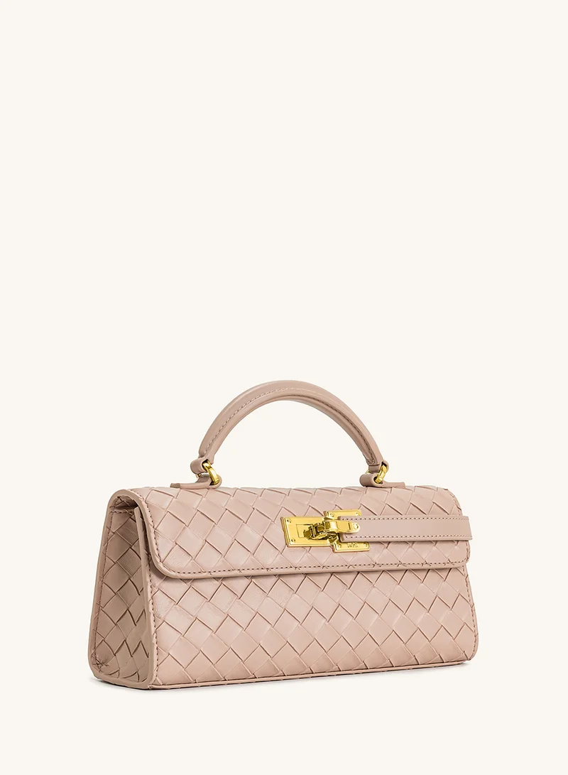 JW PEI Keyla Weave Top Handle Shoulder Bag