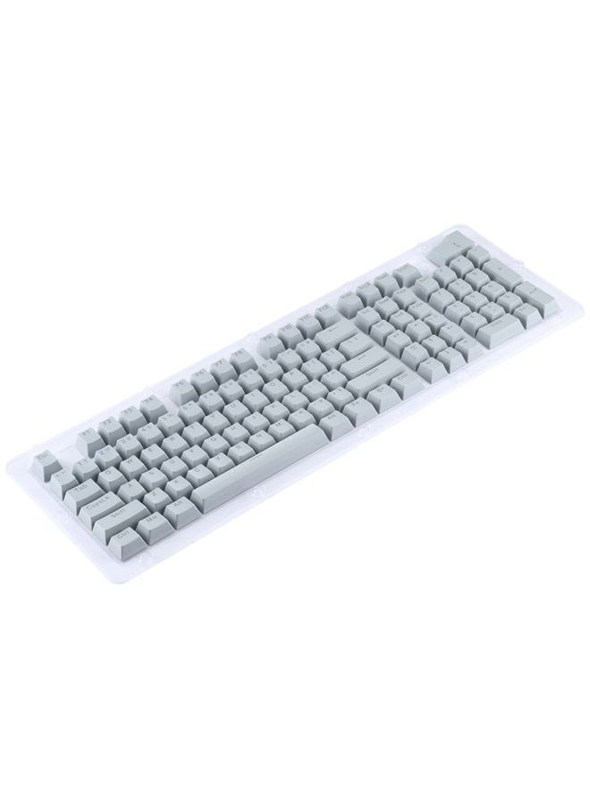 BURAQ ABS Translucent Keycaps, OEM Highly Mechanical Keyboard, Universal Game Keyboard (Grey)  - Image 2