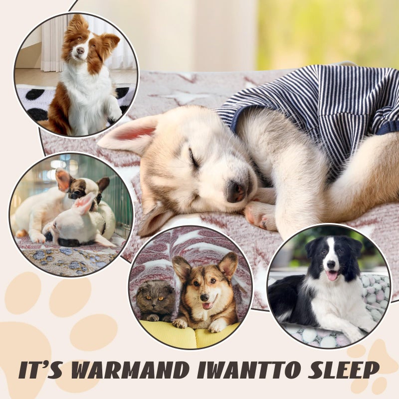 YedsIntu 6 Pcs Washable Guinea Pig Blankets Absorbent Small Animal Fleece Bedding Cage Liners Reusable Pet Pee Pad Sleep Mat Pad Cover for Hamster Ferret Rabbit Chinchilla Hedgehog (24" x 47") - Image 5