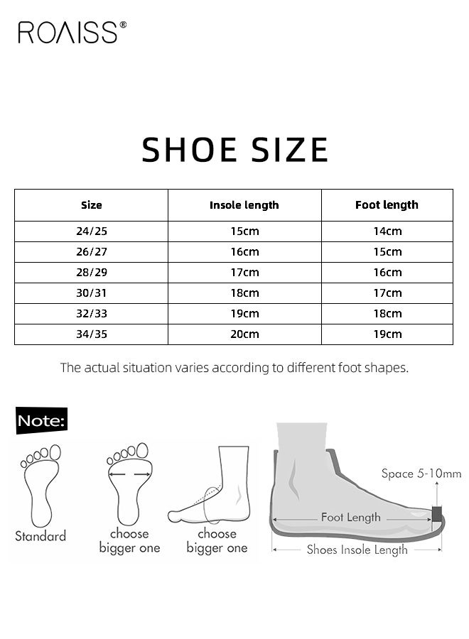 roaiss Children's Boken Shoes, Summer Non-Slip Soft-Sole Sandals, Boys' and Girls' Bathroom/Shower/Beach Shoes for Outdoor Wear, PVC Open-Toe Flip-Flops, Light Brown - Image 5