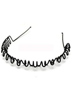 Simple Fashionable Black Metal Wave Hair Hoop Band For Men And Women Hair Clips 10 Grams Pack Of 1 - pzsku/ZD5CFCEA65FC523CB81B3Z/45/_/1690022010/46e9412b-339d-4ed5-8b3f-66a18bb1b42a