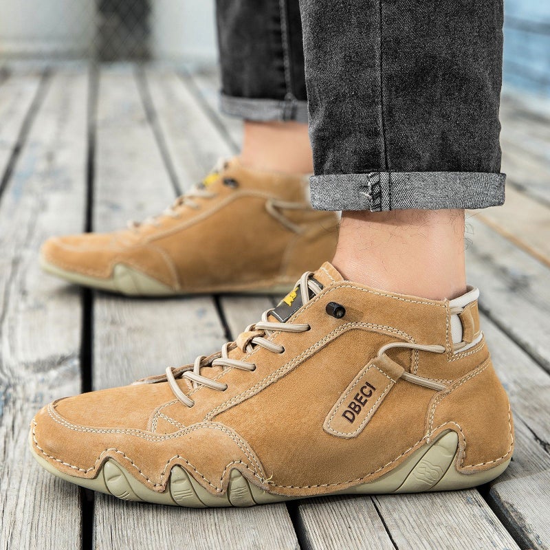 Men's Martin Boots Ankle Boots Genuine Leather - Image 4
