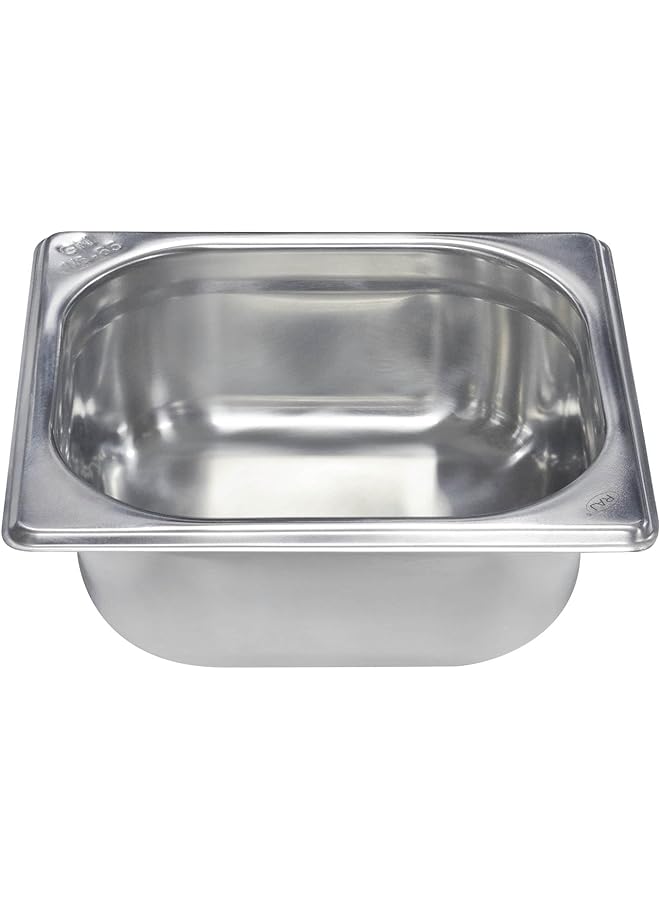 RAJ Steel Gn Pan Silver 176X162X65 Mm Gastronorm Pan Catering Pan Food Warmer Pan Food Storage Container - Image 1